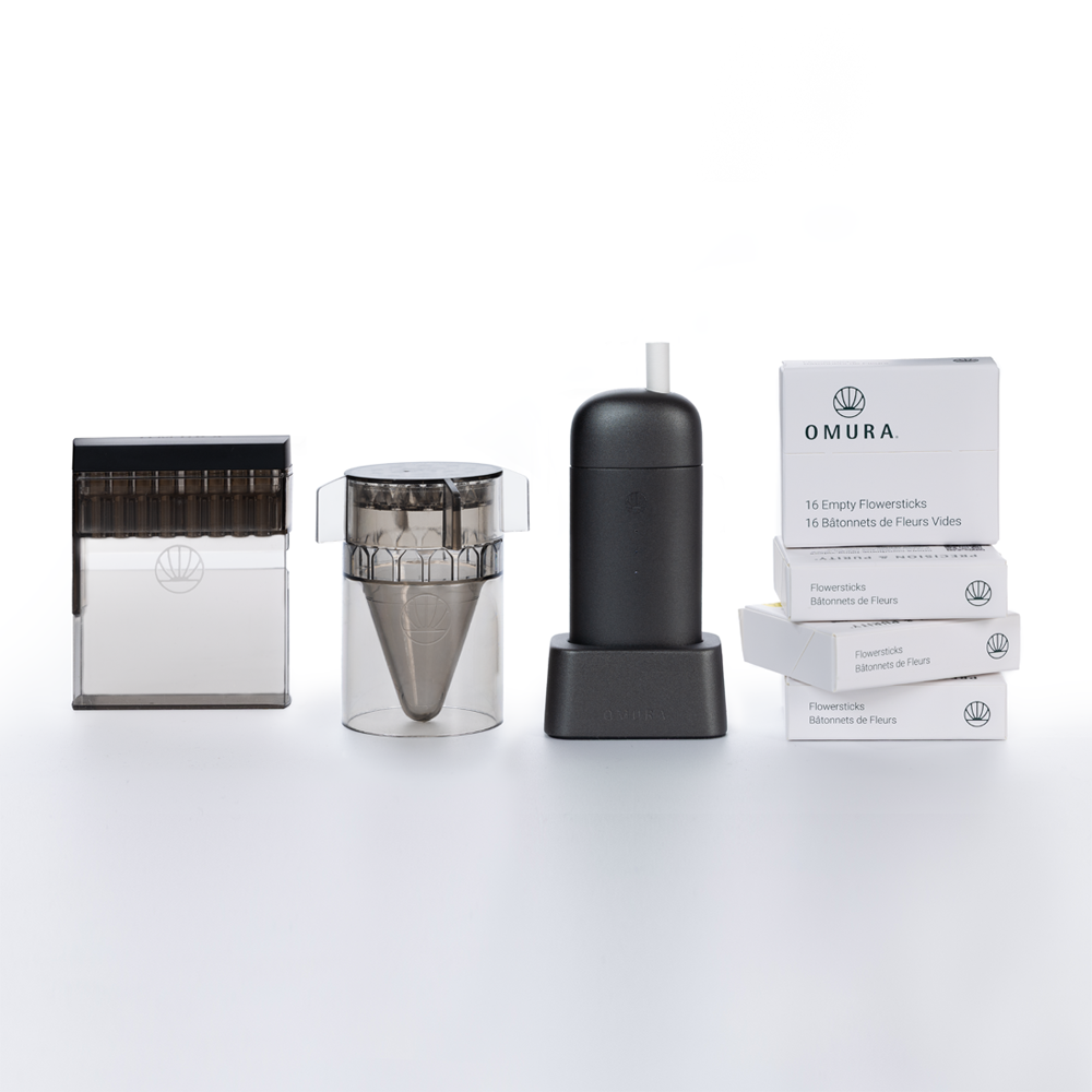 Omura Series X Complete Set tragbarer Vaporizer für trockene Kräuter ...